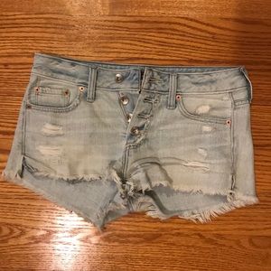 Very cute A&F denim boyfriend shorts